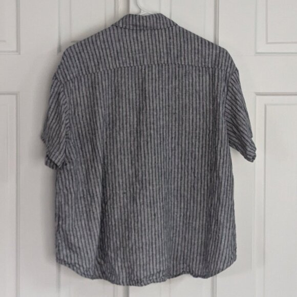 Neu Nomads Eileen Button Down Short Sleeve Linen Shirt of Co-Ord Set - Picture 5 of 7